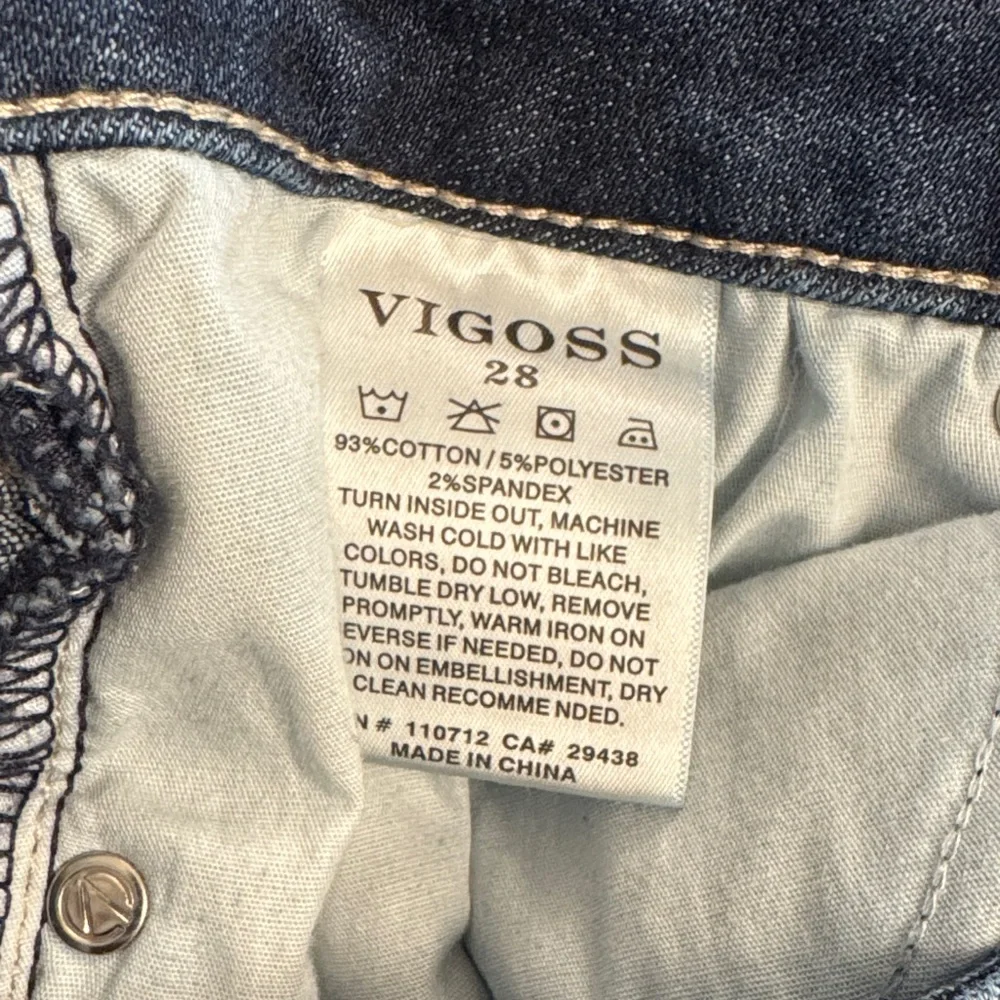 Vigoss Dark Blue Skinny Jeans - Picture 4 of 4